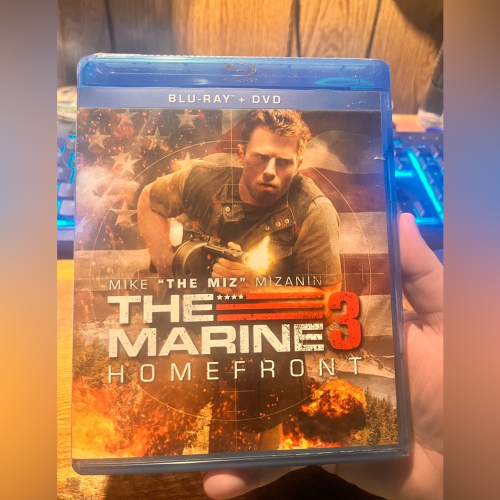 WWE The Marine 3: Homefront Blu-ray + DVD - Blue and Orange